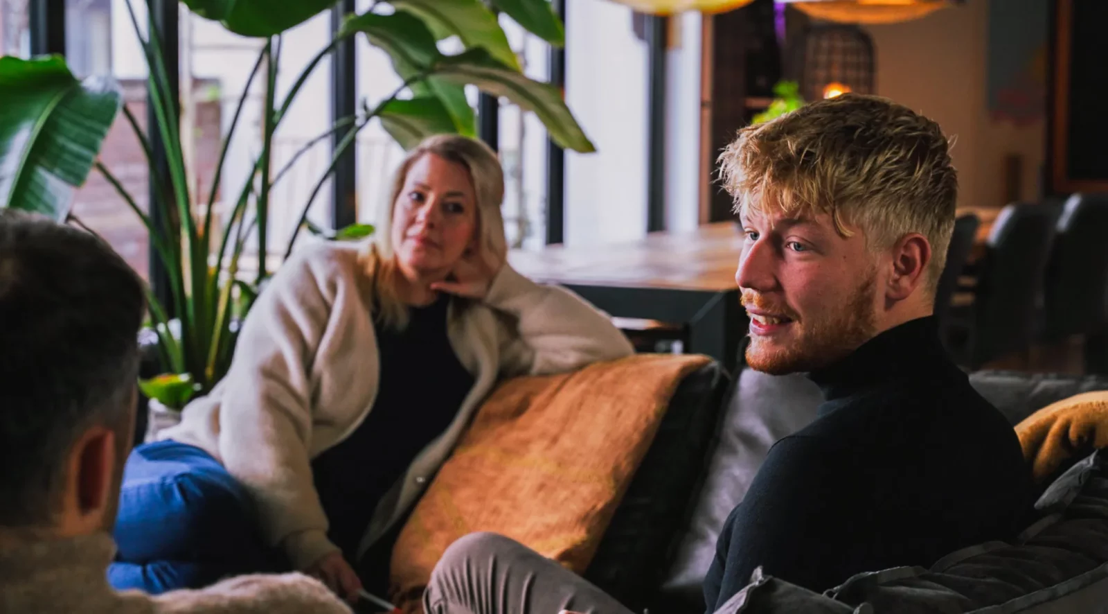 Intercedent Robin aan het werk in Huizen