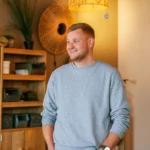 Vestigingsmanager Daan aan het werk