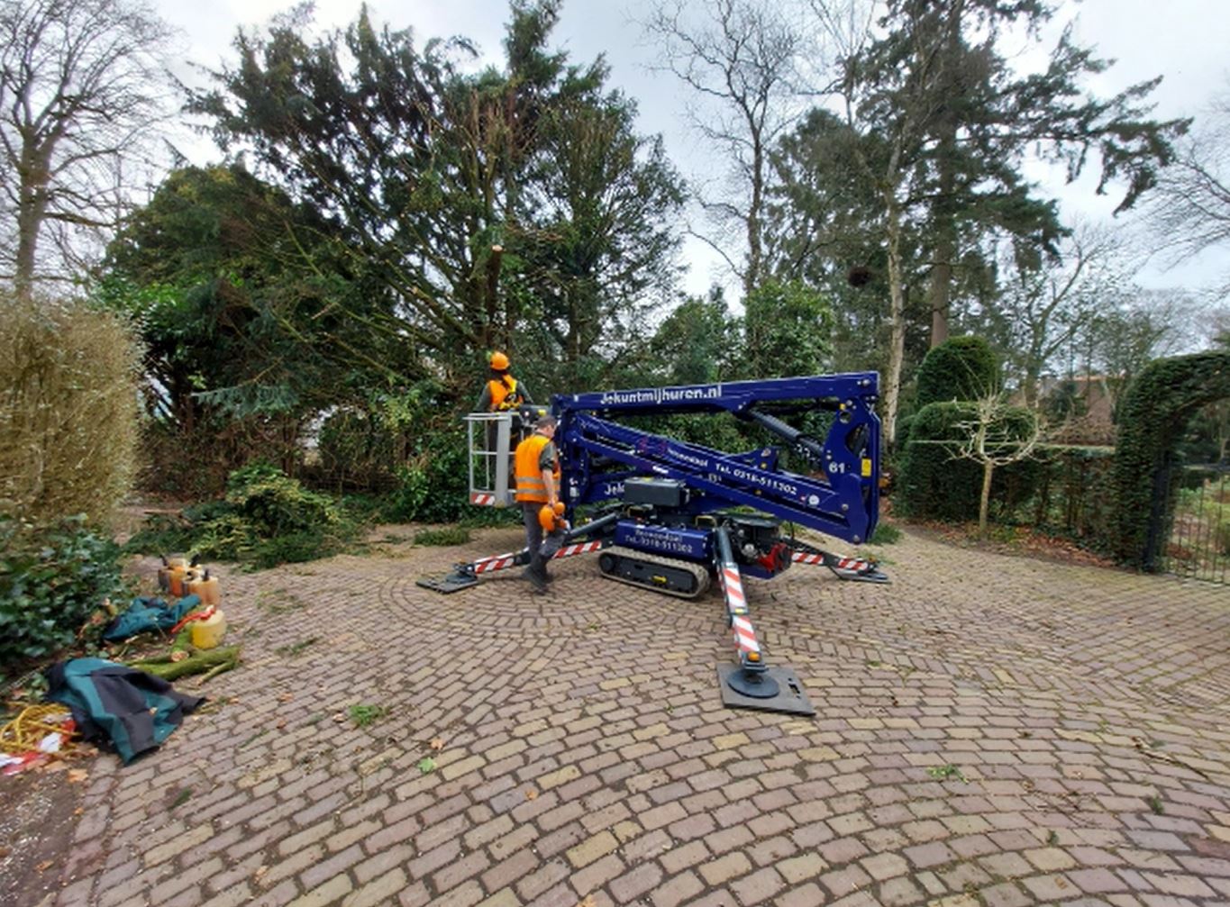 Een typische groenploeg werkzaamheden 3