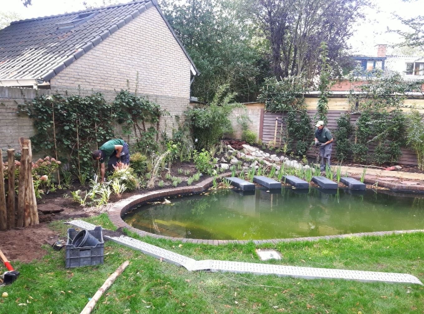 Een typische groenploeg werkzaamheden 2