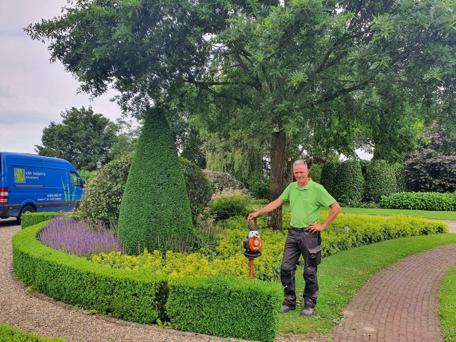 Werken in het groen
