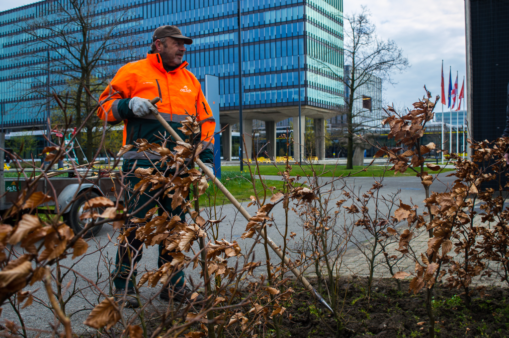 Werken in het groen