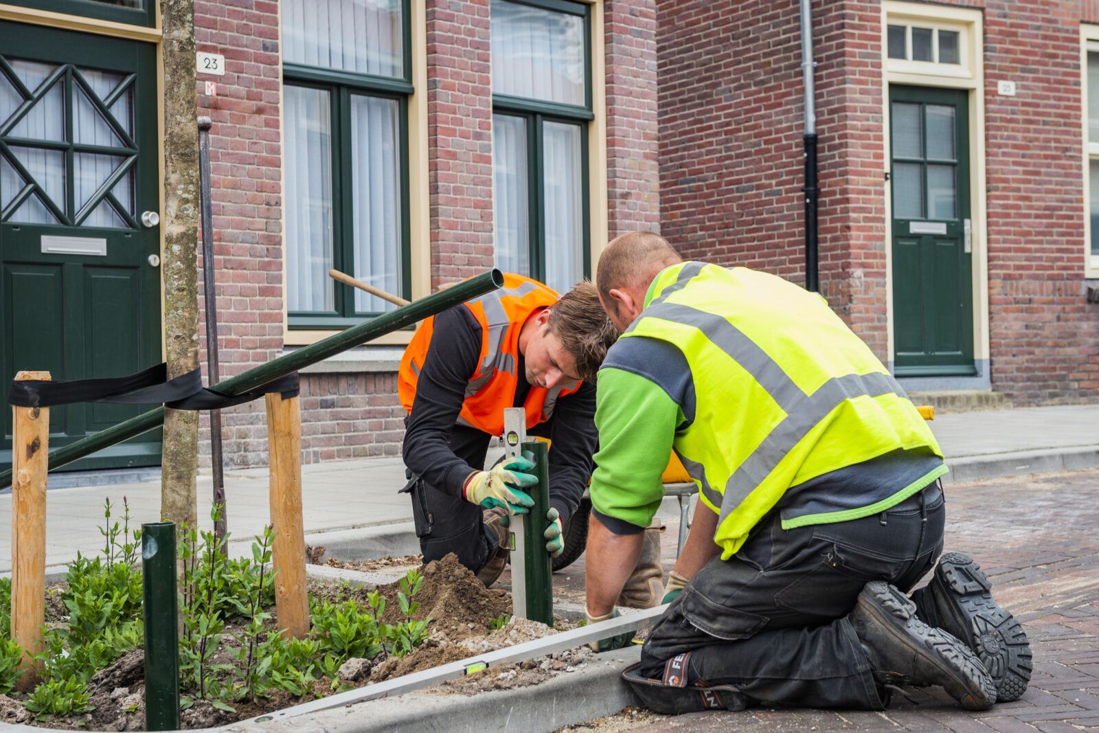 Aan de slag hovenier