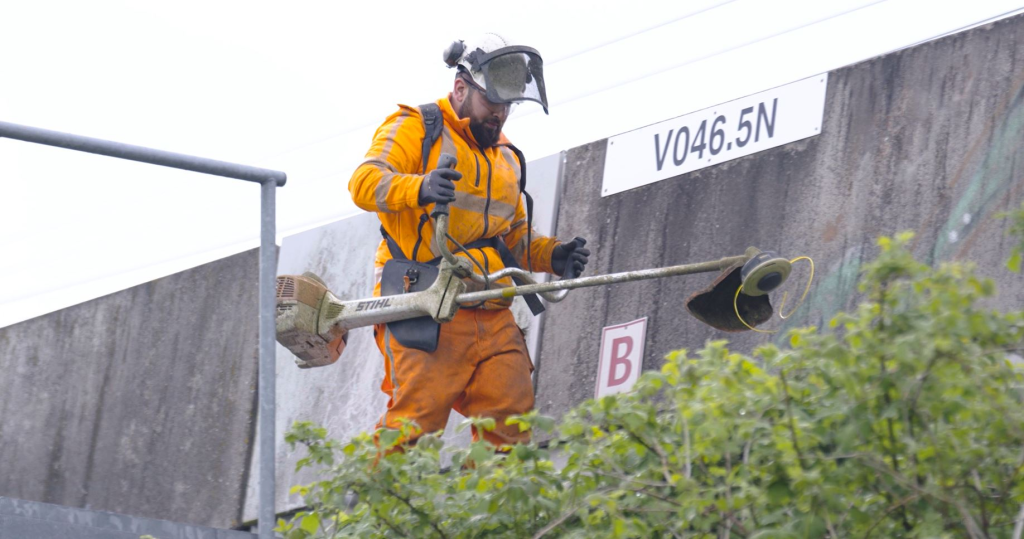 Werken in de groenvoorziening