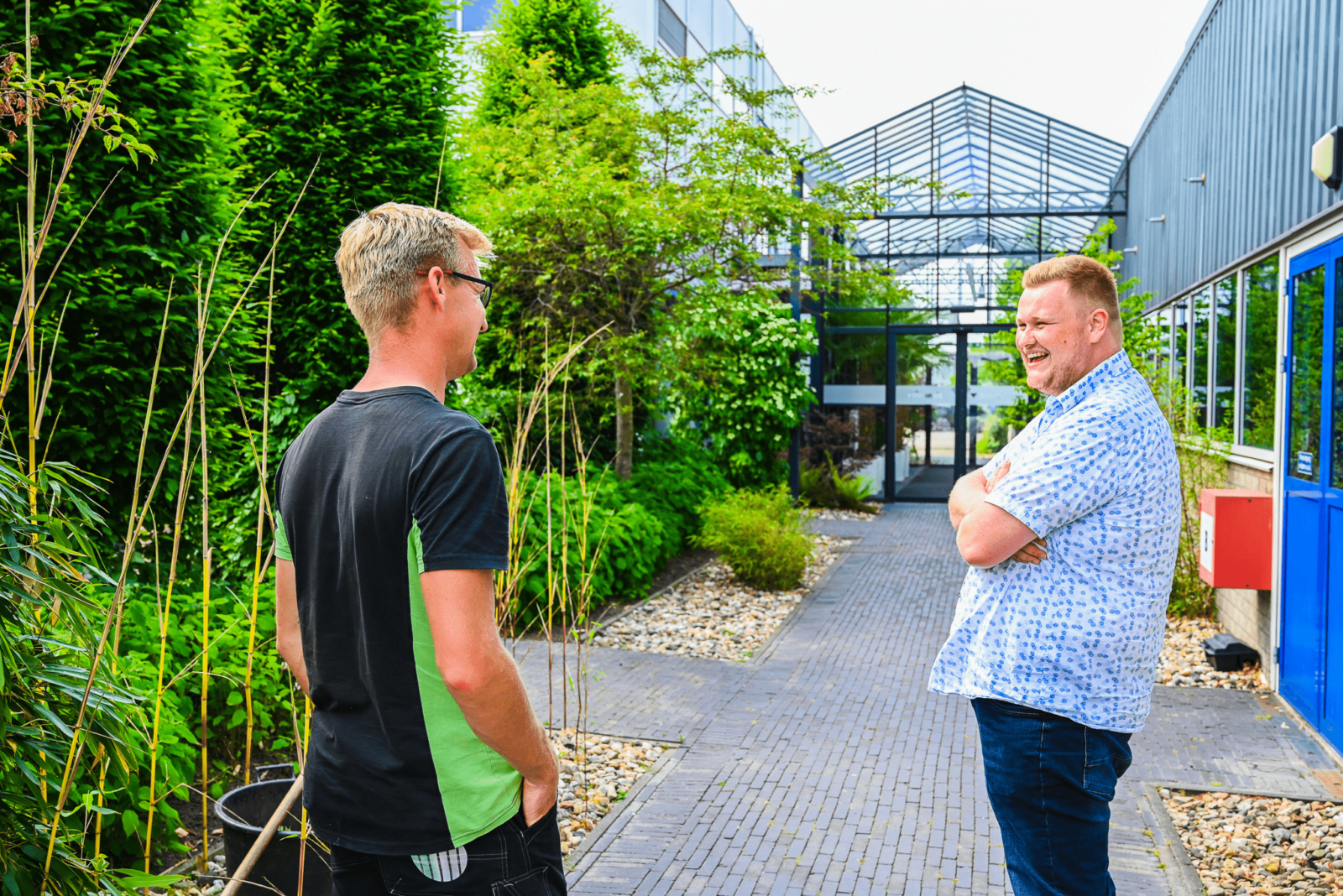 Wat is het voordeel van een uitzendbureau in het groen