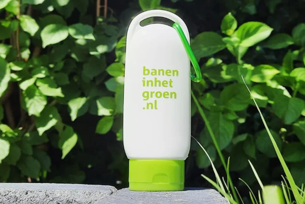 Baneninhetgroen zonnebrand