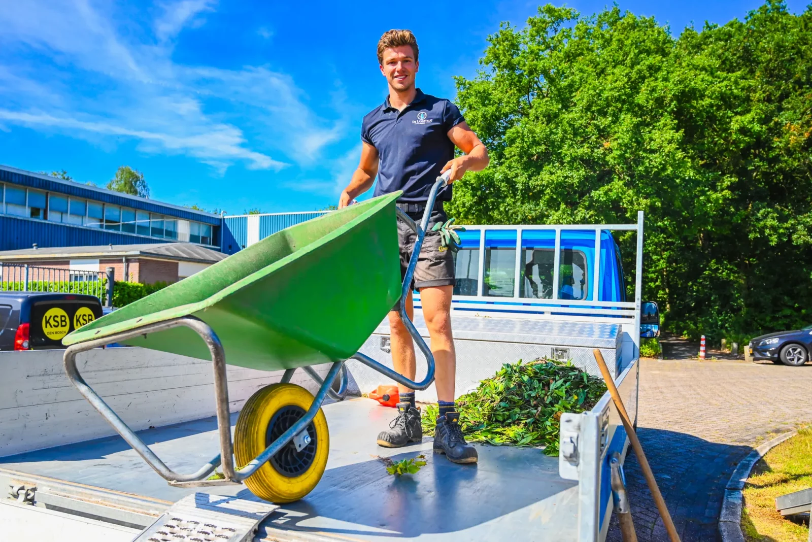 Vakantiewerk in het groen