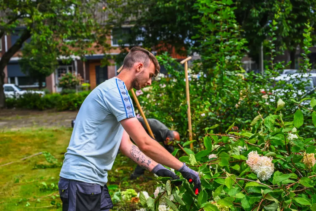 Werken in het groen